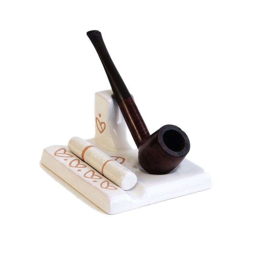Ceramic pipe rest