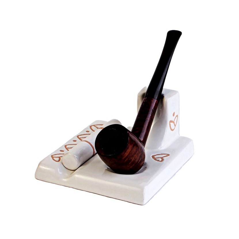 Ceramic pipe rest