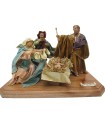 Nativity with shepherd
