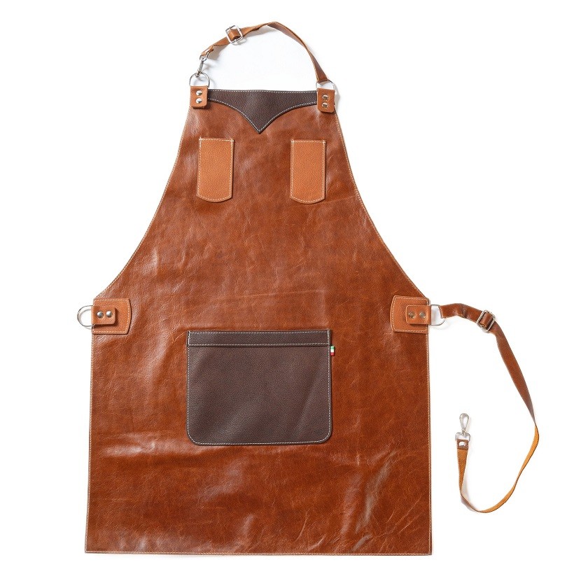 Leather Work Apron - Canton del Cuoio