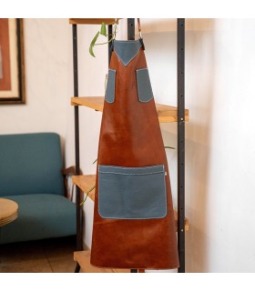 Leather Work Apron mod2 - Canton del Cuoio