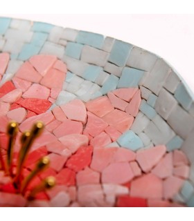 Centerpiece Waterlily 5 Arr&doMosaico Elena Bonazzoli Mosaici