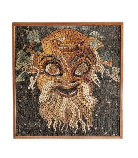 Quadro Mosaico - Mascherone Romano - Arr&doMosaico Elena Bonazzoli