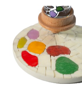 Candle Holders - Colorful Cards - Arr&doMosaico Elena Bonazzoli 1