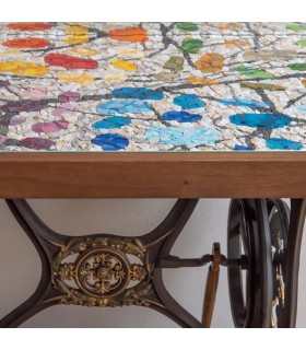 Art Coffee Table - Machine and Mosaic  - Arr&doMosaico Elena Bonazzoli 2