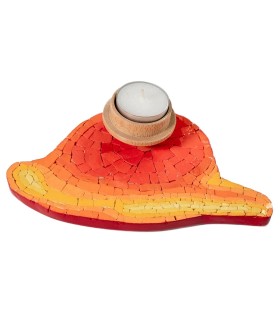 Flower holder - Flame - arr&domosaico Elena Bonazzoli 2