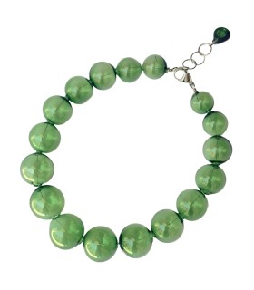 Amélie green necklace - Bolle di Vetro 2