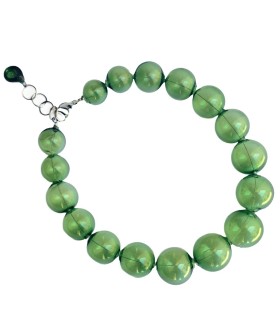 Amélie green necklace - Bolle di Vetro 4