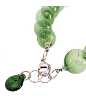 Amélie green necklace - Bolle di Vetro 5