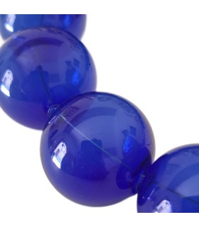 Collana Amélie Blu cobalto - Bolle di vetro 3