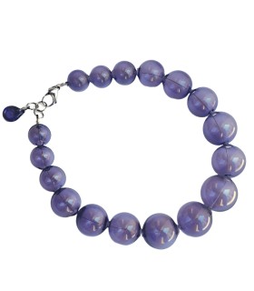 Collana Amélie Viola - Bolle di vetro 2