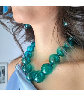 Amélie octanium necklace - Bolle di Vetro 7