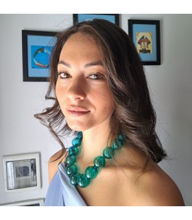 Amélie octanium necklace - Bolle di Vetro 8