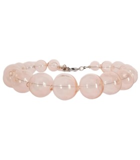 Amélie rose necklace - Bolle di Vetro 2