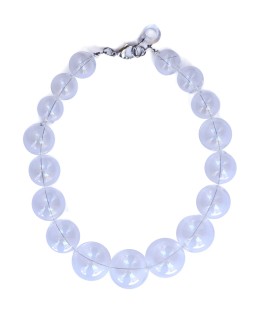 Collana Amélie cristallo - Bolle di vetro