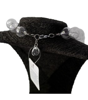 Collana Amélie cristallo - Bolle di vetro 3