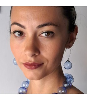 Amelie Earrings - Blue - Bolle di Vetro 5