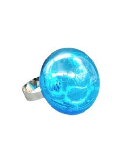 Amelie Aquamarine Ring - Bolle di Vetro
