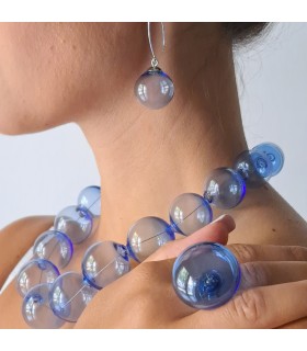 Amelie Blue Ring - Bolle di Vetro 4