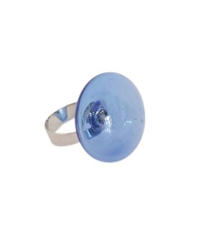 Amelie Blue Ring - Bolle di Vetro
