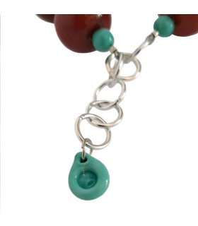 Collana B-Color Tiffani-Bruno Bolle di Vetro 3
