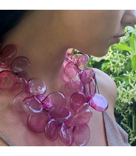 Collana Vianne 6 - Bolle di Vetro