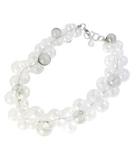 Bubbles Big Necklace - Bolle di vetro