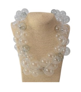 Bubbles Big Necklace - Bolle di vetro 4