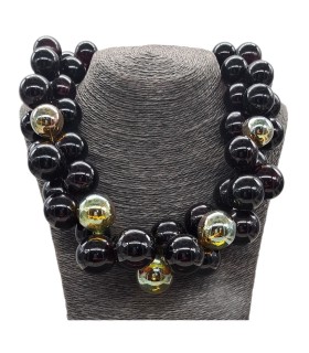 Collana Bolle Nere - Bolle di Vetro 4