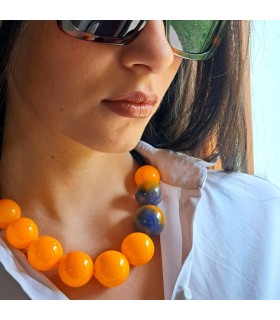 Collana Demi Amelie giallo oro - Bolle di Vetro 8