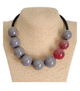 Demi Amelie collana violetto - Bolle di Vetro 5