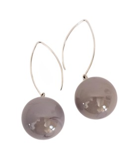 Orecchini Demi Amelie violetto - Bolle di Vetro