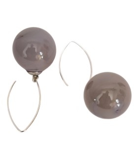 Orecchini Demi Amelie violetto - Bolle di Vetro 2