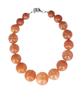 Fire Elements Necklace 1 Bolle di vetro