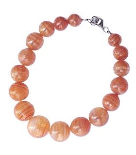 Fire Elements Necklace 2 Bolle di vetro