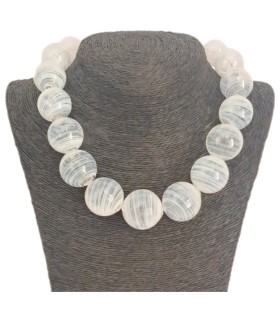 Air Elements Necklace 2 Bolle di vetro