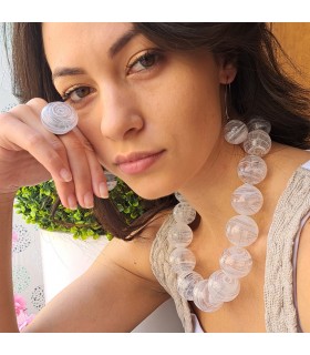 Air Elements Necklace 7 Bolle di vetro