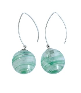 Earth Elements earring 1 Bolle di vetro