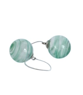 Orecchini Elementi Terra 2 - Bolle di Vetro