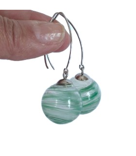 Orecchini Elementi Terra 3 - Bolle di Vetro