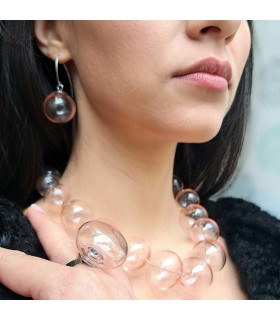 Amelie pink Ring 6 - Bolle di Vetro