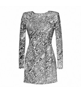 Abito Double Jersey Optical - Noemi Agosta 6